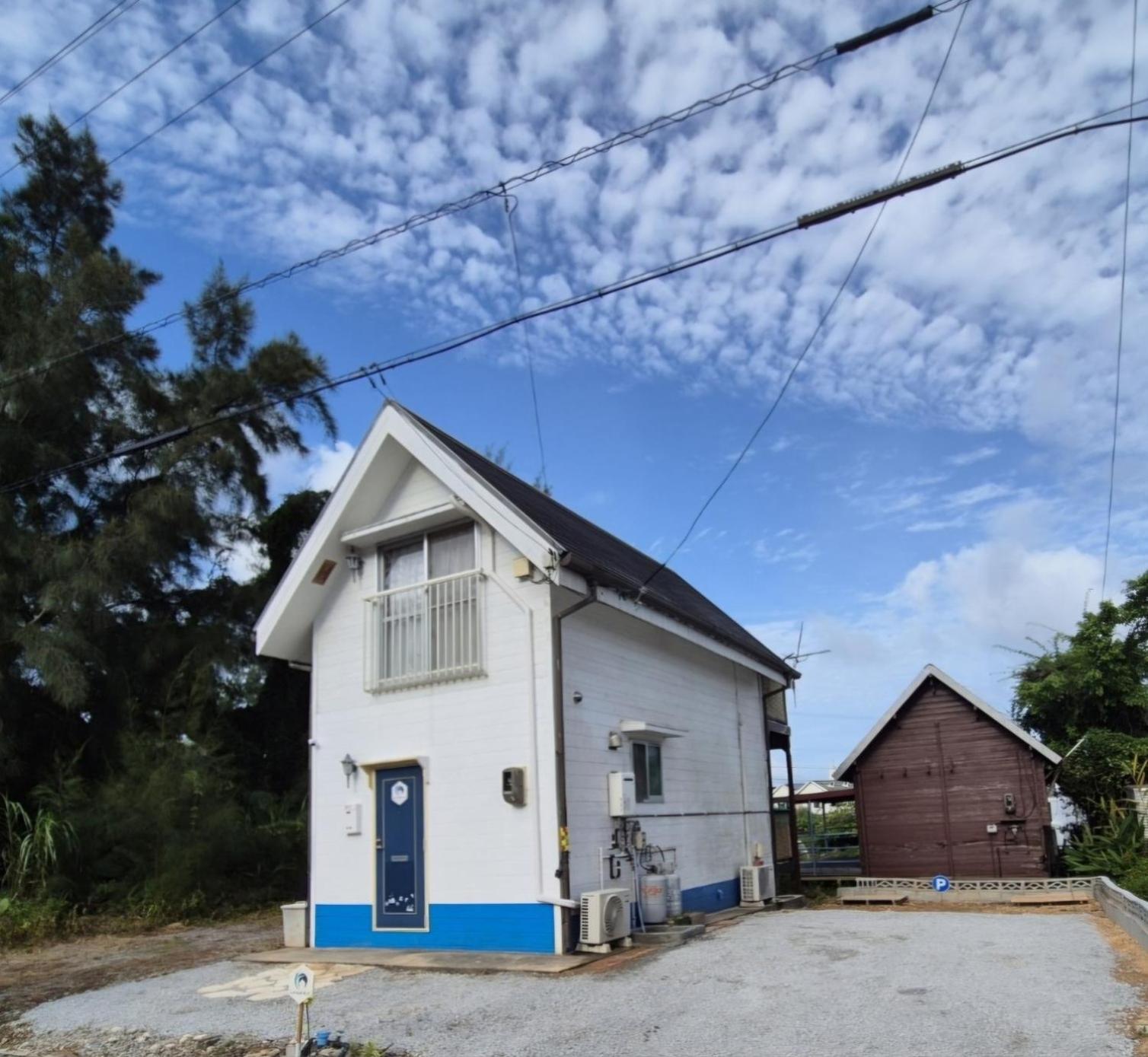 Cottage Blue Onna Buitenkant foto